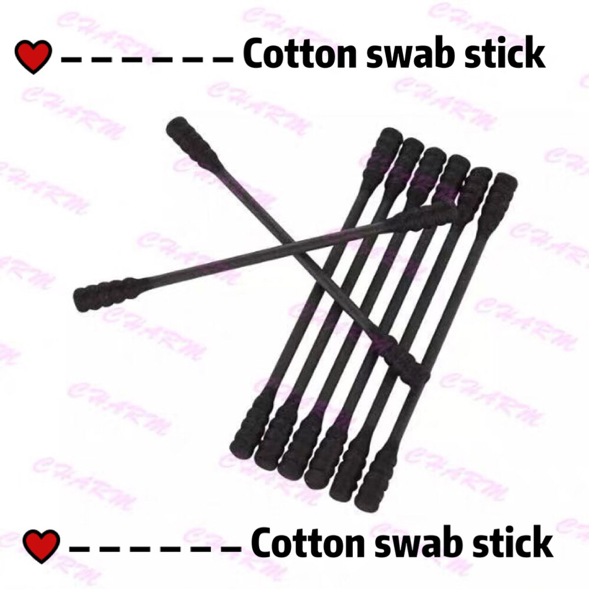 Cotton swab paper stick